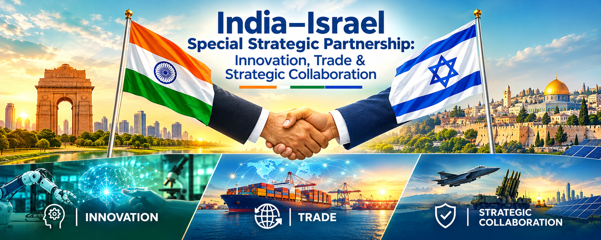 India–Israel-Strategic-Partnership-Banner