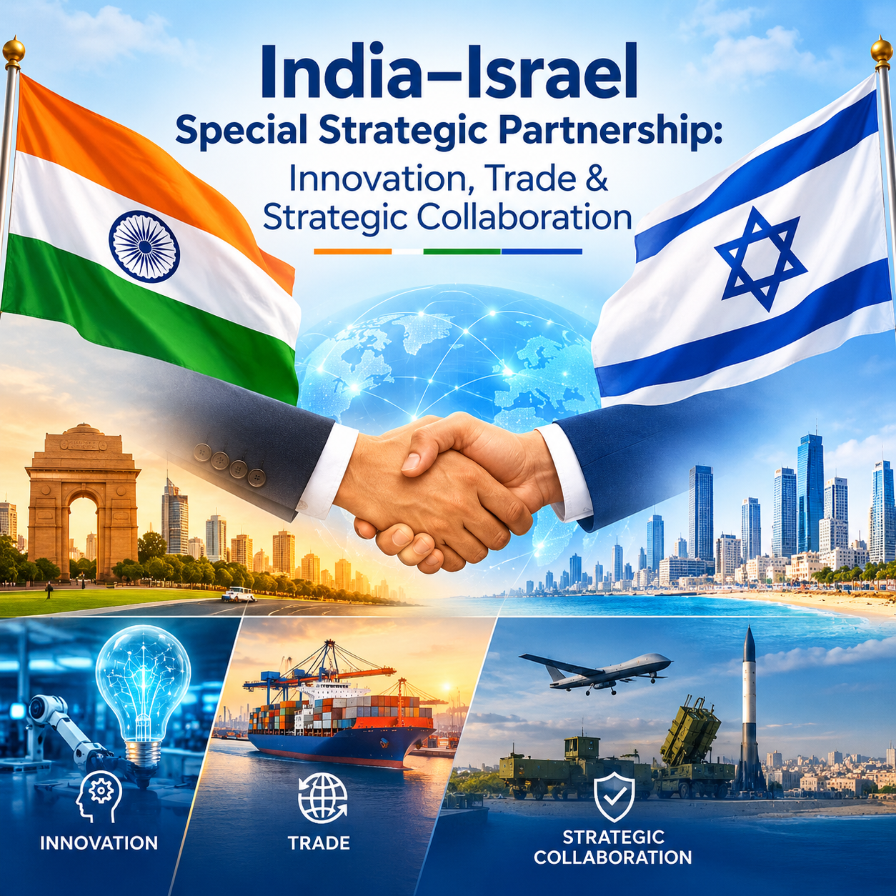 India–Israel-Strategic-Partnership